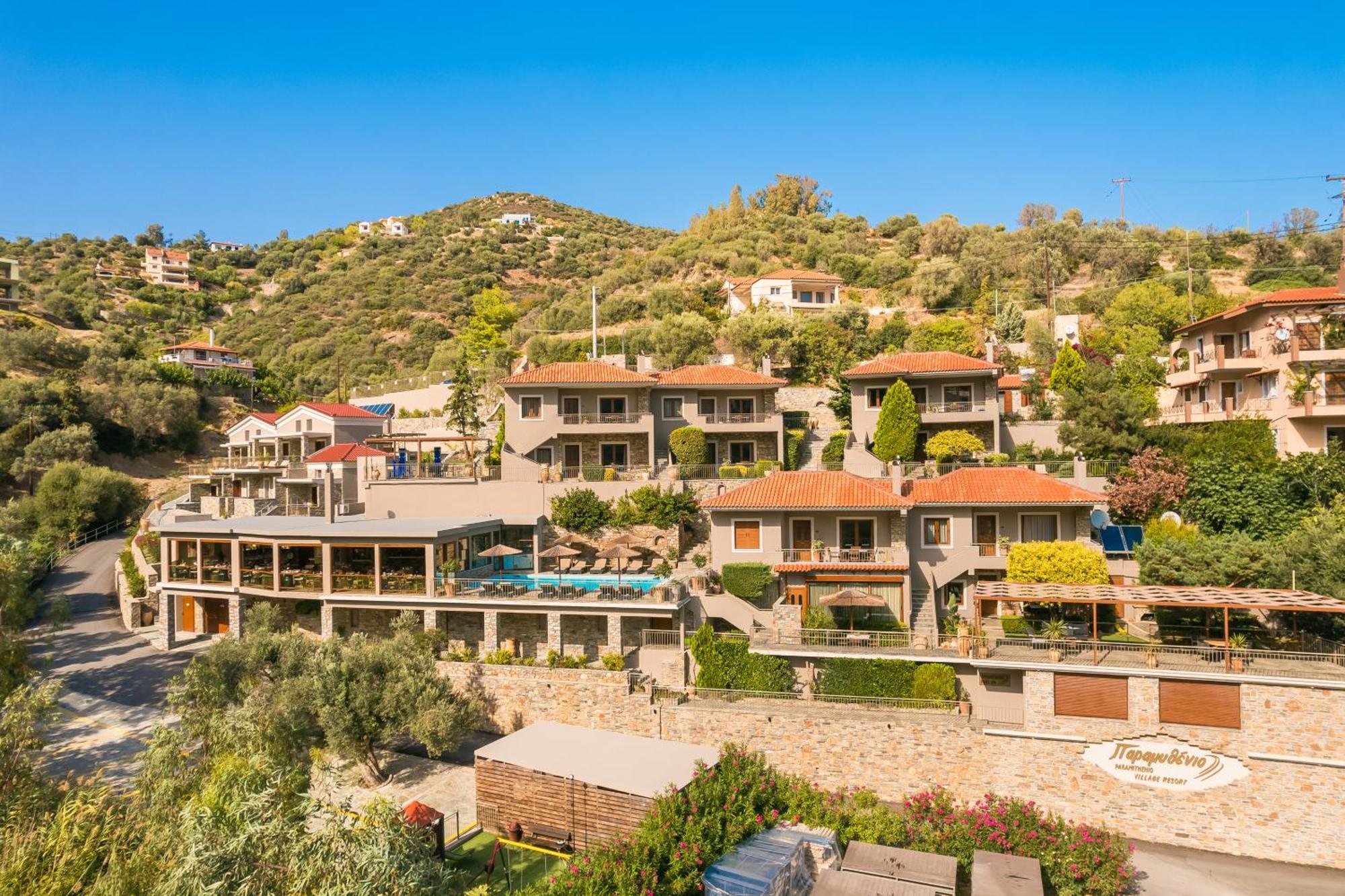 Paramithenio Village Beach Resort & Spa Agioi Apostoloi  Luaran gambar